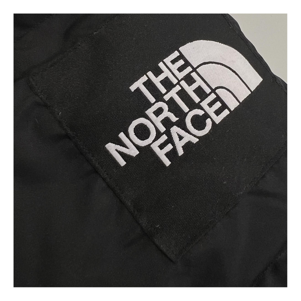 The North Face Hooded Long Puffer Coat – Black