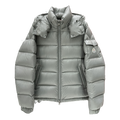 Moncler Maya Hooded Puffer Jacket – Gray