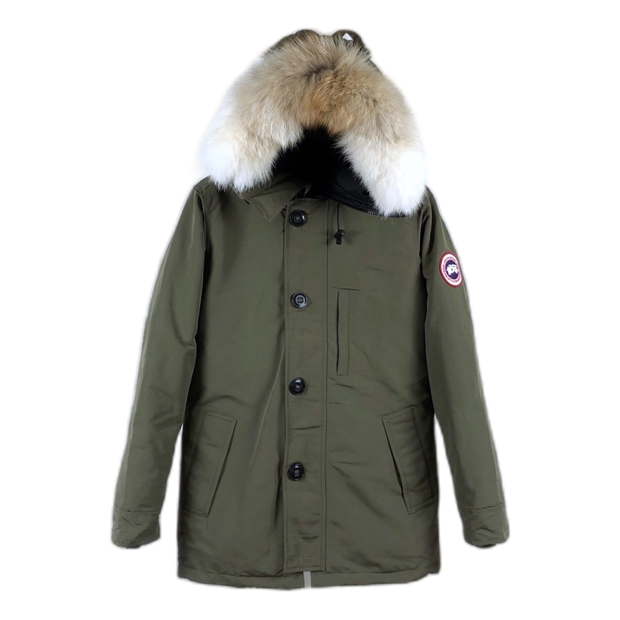 Canada Goose Chateau Fur-Trim Parka – Military Green