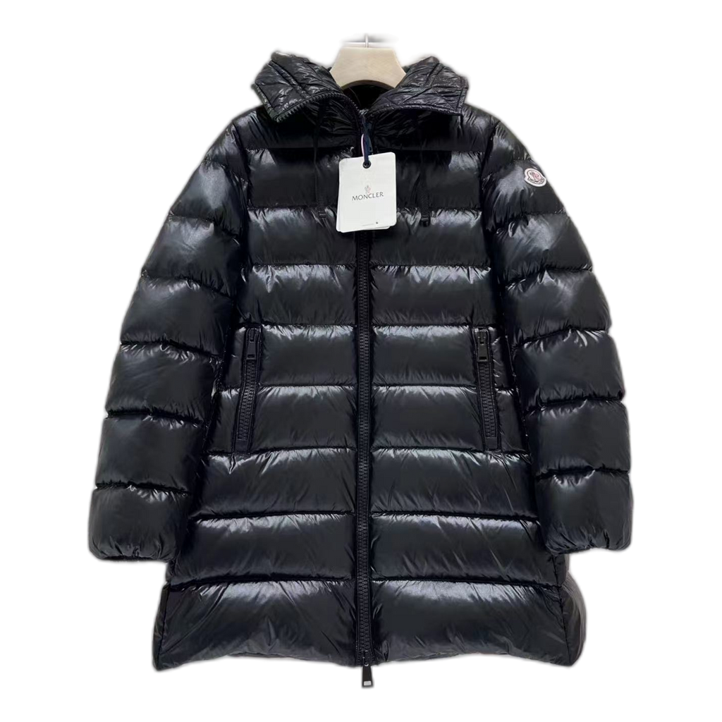 Moncler Suyen Hooded Puffer Coat – Black