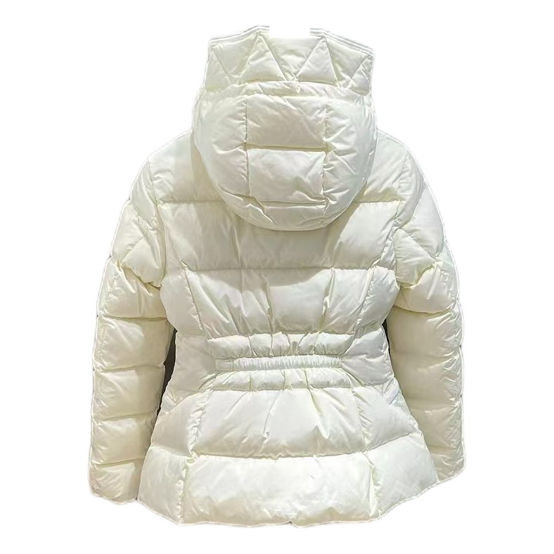 Moncler Drawstring-Hood Fitted Puffer Jacket