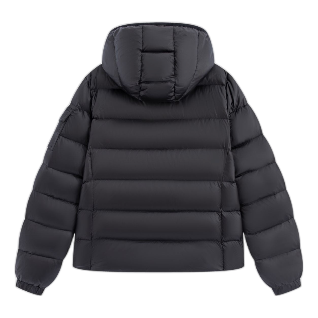Moncler Gles Fitted Hooded Puffer Jacket