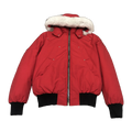 Moose Knuckles Men's Original Ballistic Shearling-Trim Bomber Jacket