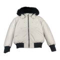 Moose Knuckles Men's Original Ballistic Shearling-Trim Bomber Jacket