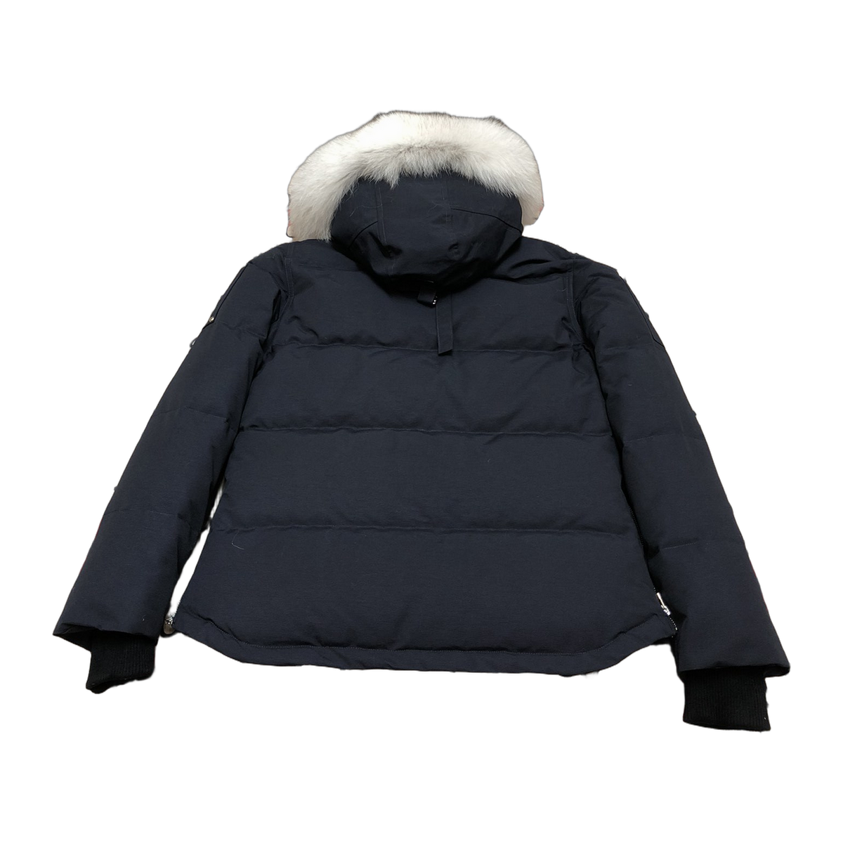 Moose Knuckles Women's Original Shearling-Trim 3Q Jacket – Navy