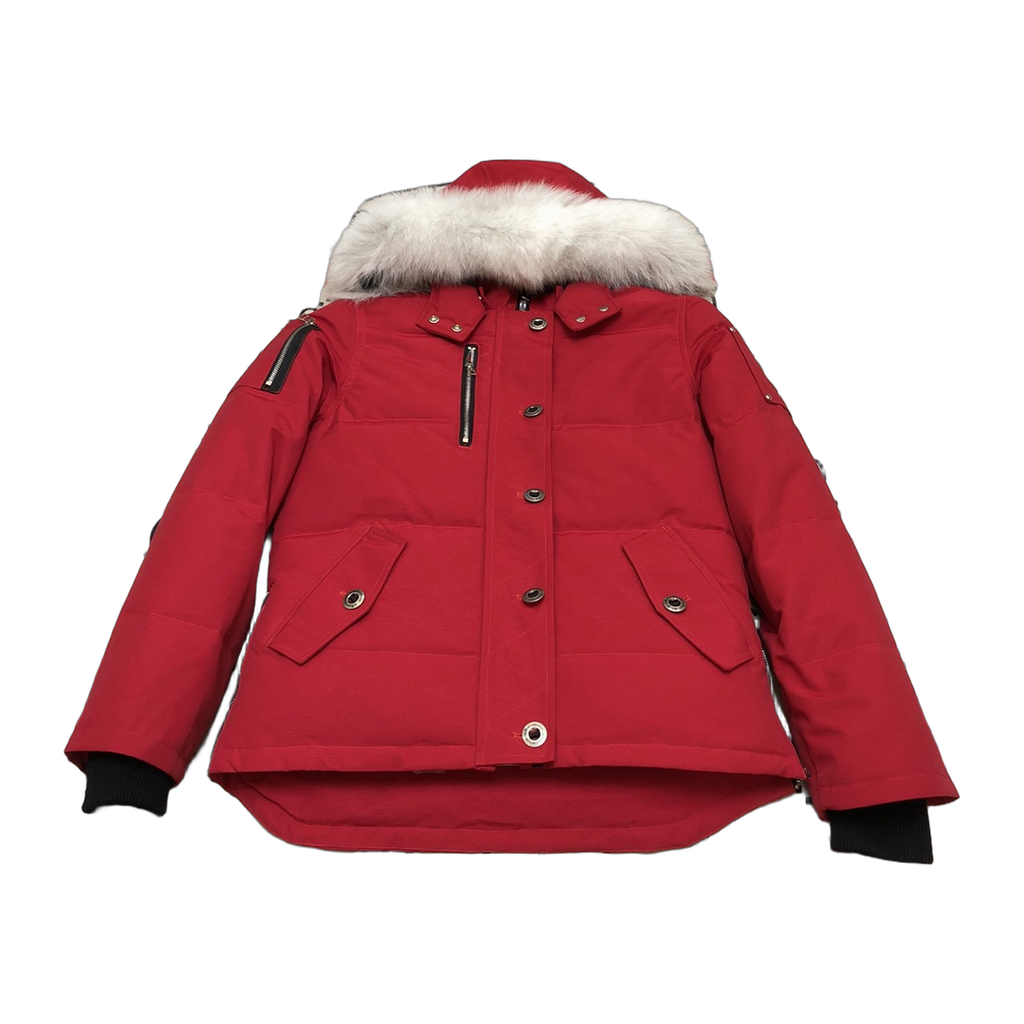 Moose Knuckles Women's Original Shearling-Trim 3Q Jacket