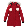 Moose Knuckles Stirling Parka – White Fur Trim
