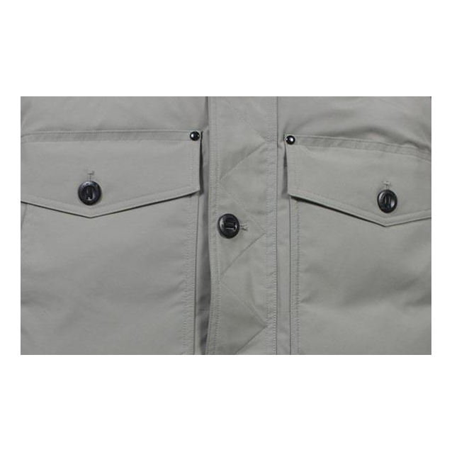 Moose Knuckles Four-Pocket Fur-Trim Quilted Jacket
