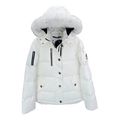 Moose Knuckles Chest-Zip Fur-Trim Hooded Puffer Jacket