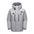 The North Face Himalayan Down Parka – Grey & White