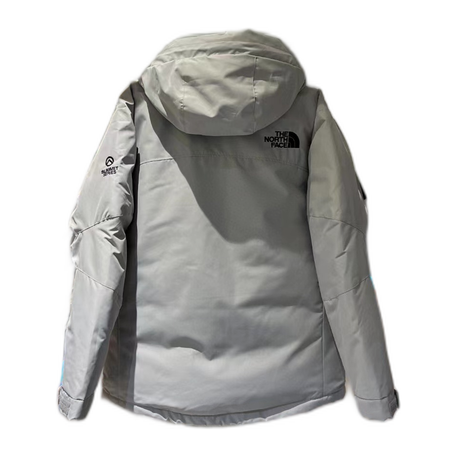 The North Face Himalayan Down Parka – Grey & White