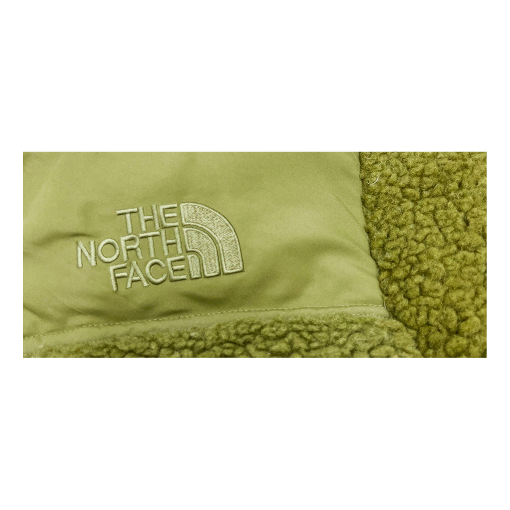 The North Face Fleece-Panel Stand-Collar Puffer Jacket – Olive
