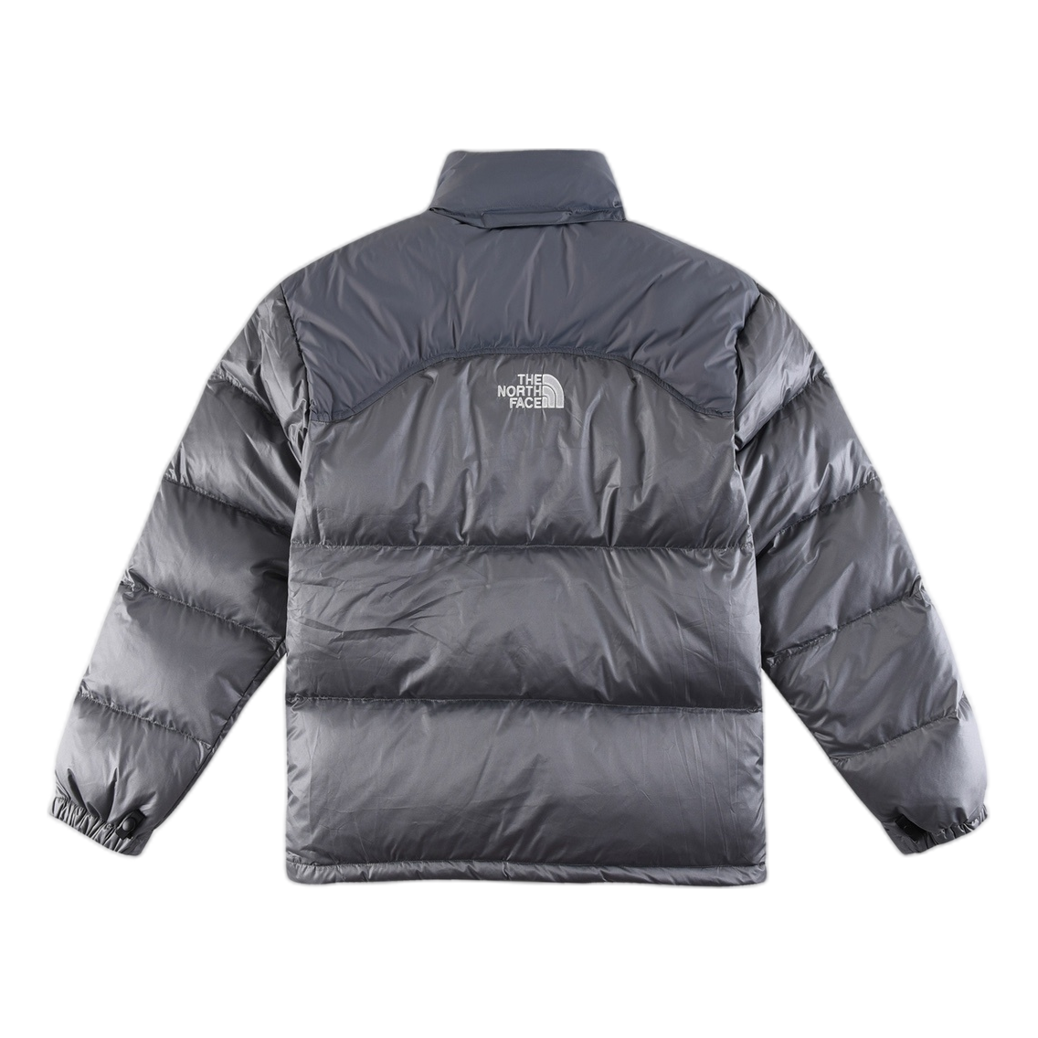 The North Face Contrast-Panel Stand-Collar Puffer Jacket