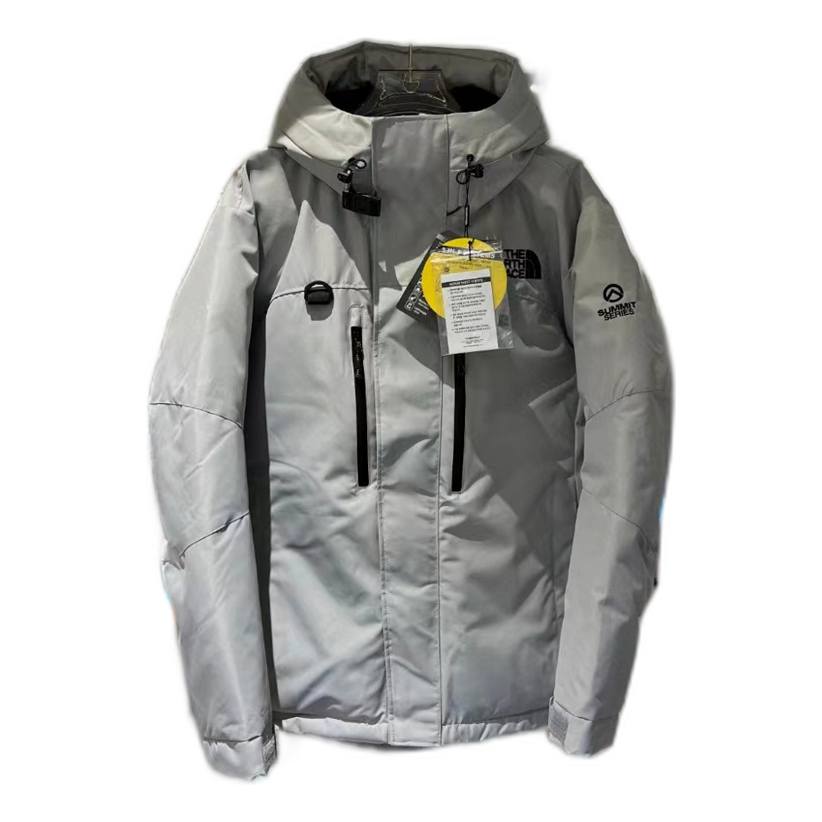 The North Face Himalayan Down Parka – Grey & White